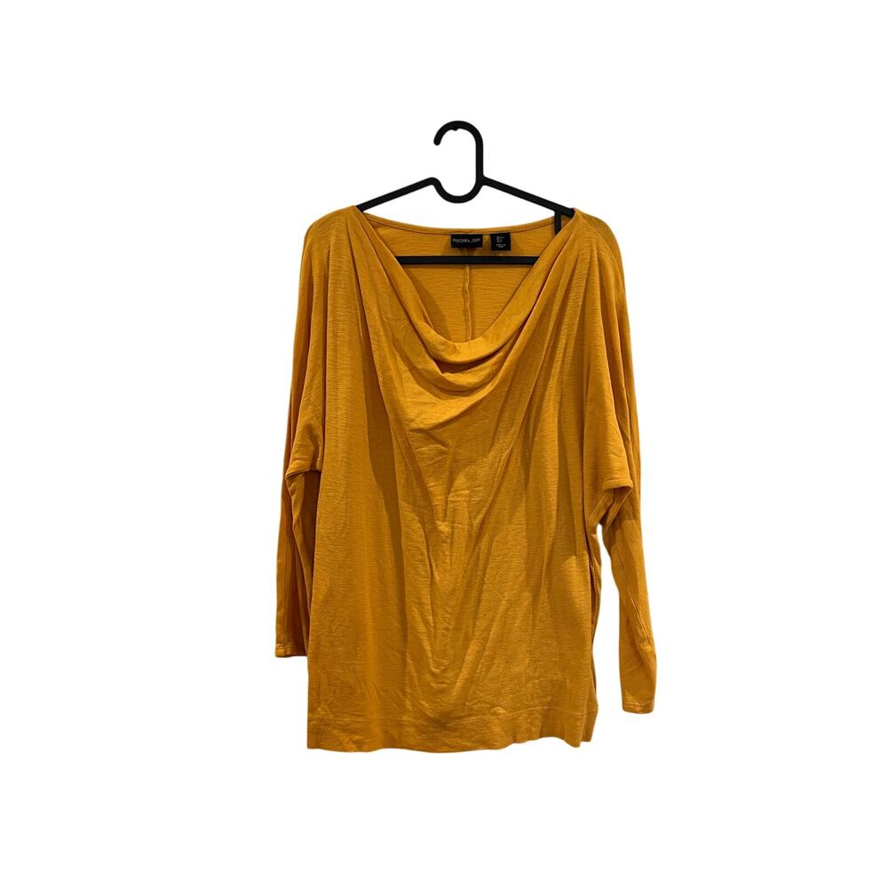 Golden slouch front tee shirt